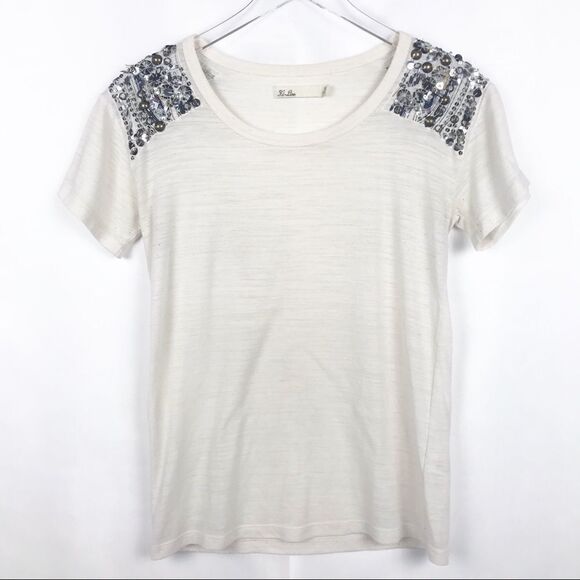 MADEWELL High-Line w/ Jewel Studded shoulders. - Picture 1 of 5